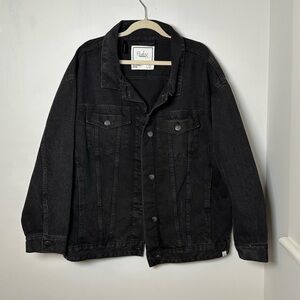 NWOT Produx Timeless Apparel Boyfriend Fit Denim Jacket 100% Cotton
